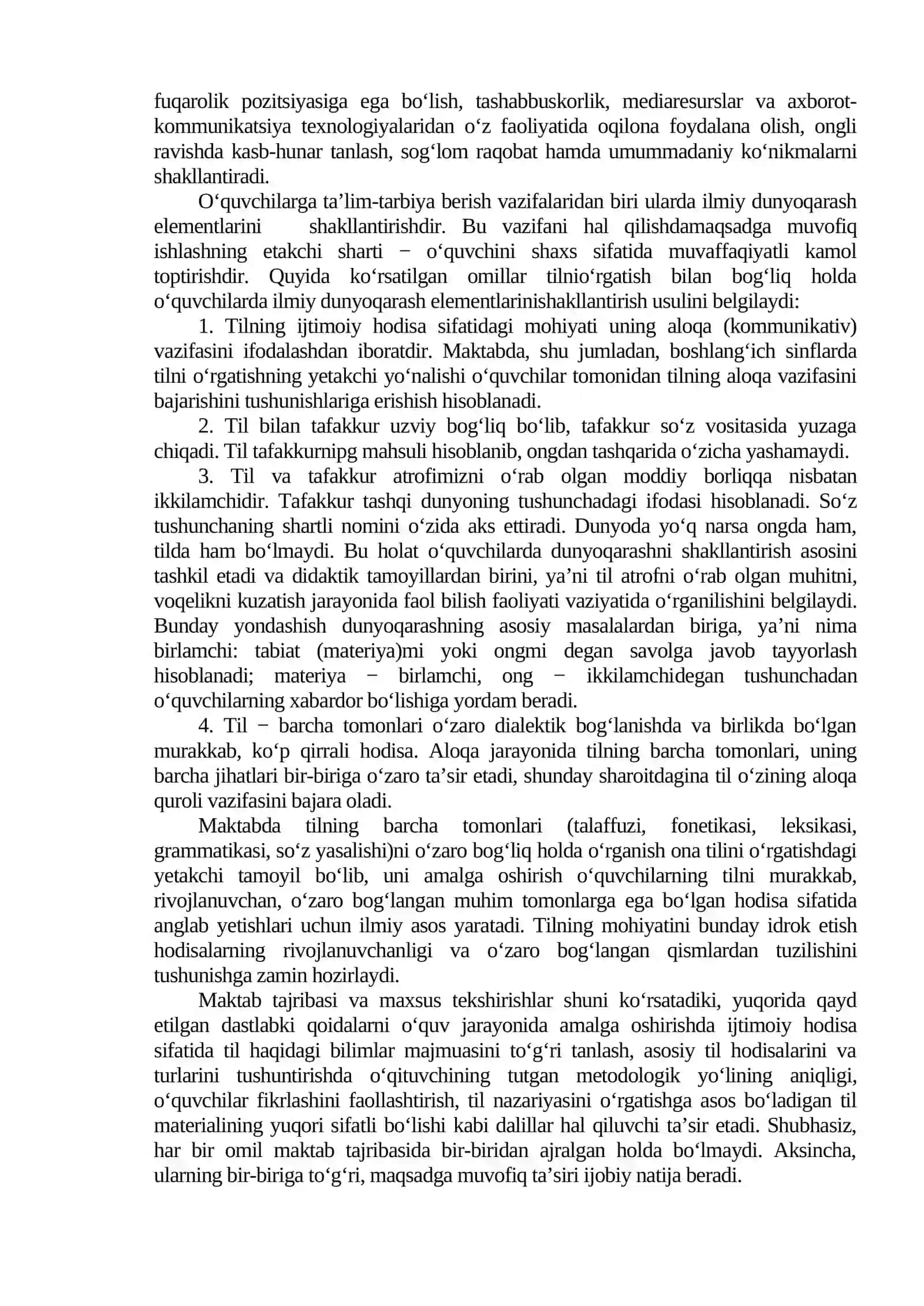 BOSHLANG‘ICH SINF ONA TILI TA’LIMIDA NUTQIY VA LINGVISTIK KOMPETENTSIYALARNI SHAKLLANTIRISH BOSQICHLARI 3