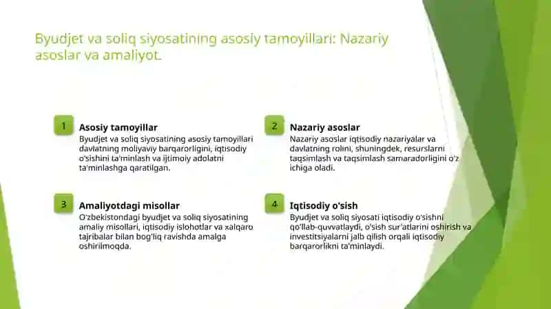 Byudjet soliq siyosati 3