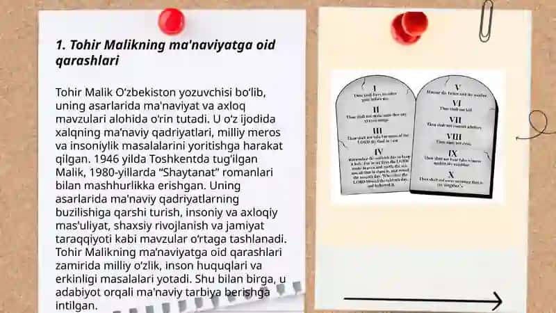Tohir Malik ijodida ma'naviy, diniy-ma'rifiy qarashalar 3