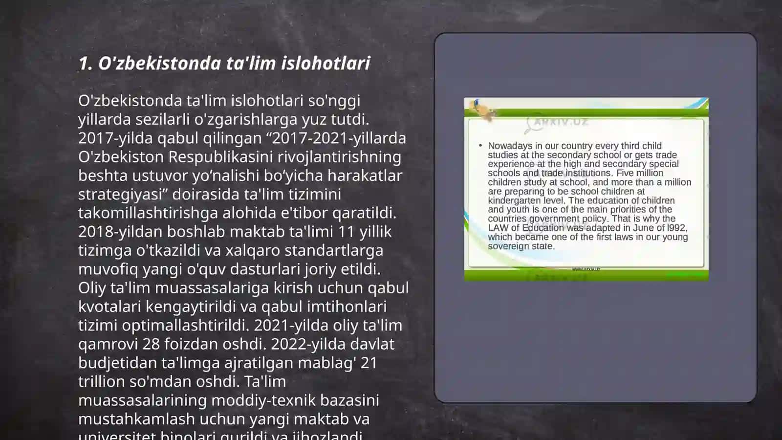 O'zbekistonda ta'lim tizimi 3