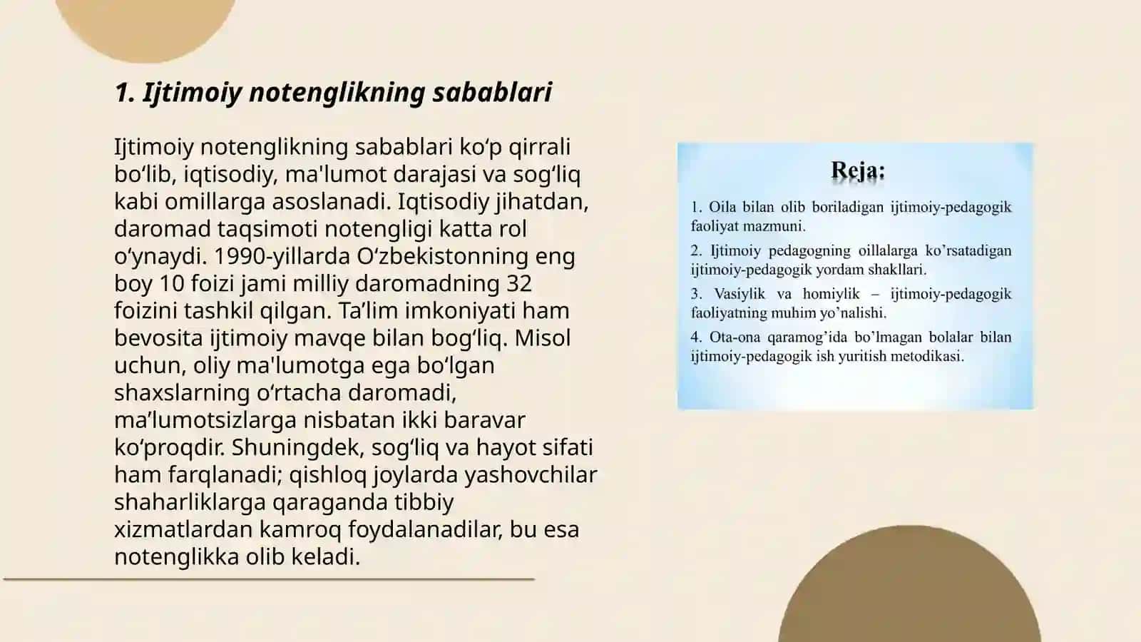 Ijtimoiy notenglik va ularni yechimi 3