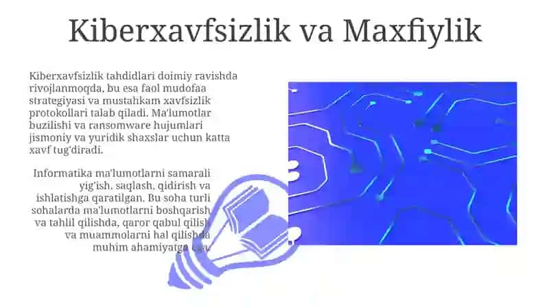 Ma'lumotlar Informatikasi 3