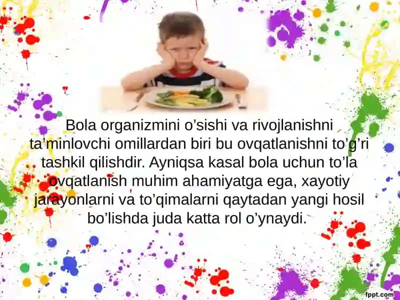 Bola organizmini o'sish jarayoni 3