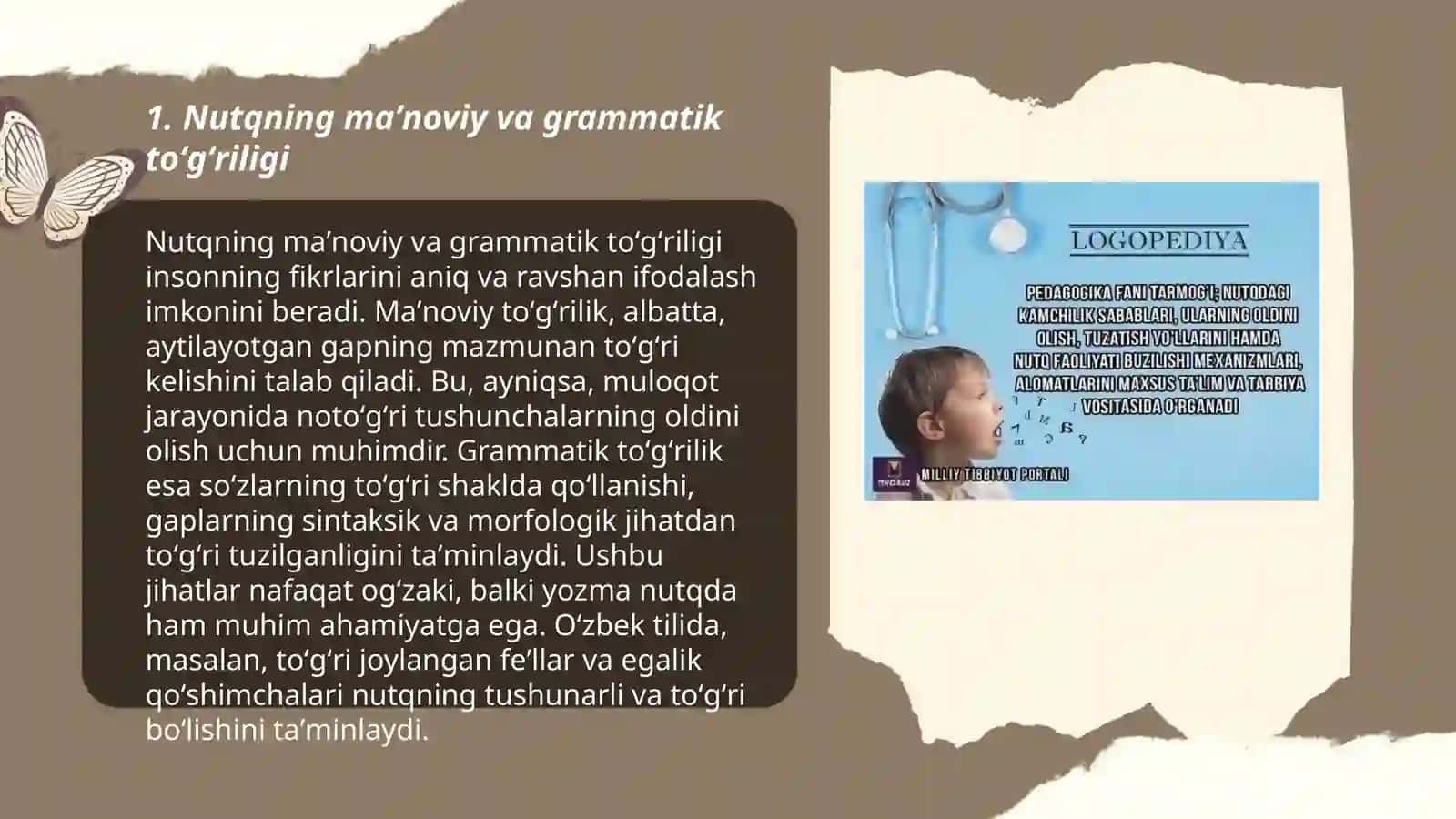 Koʻhliyar bolalar nutqini grammatik jihatdan rivojlantirish 3
