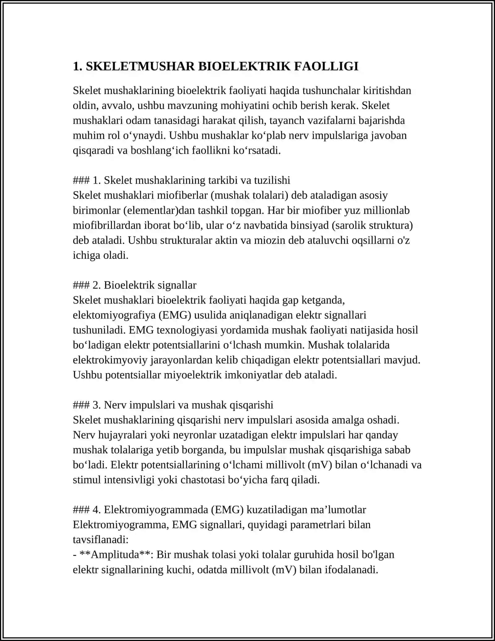 EMG VA MUSHAKLARNING BIOELEKTRIK FAOLLIGI 3