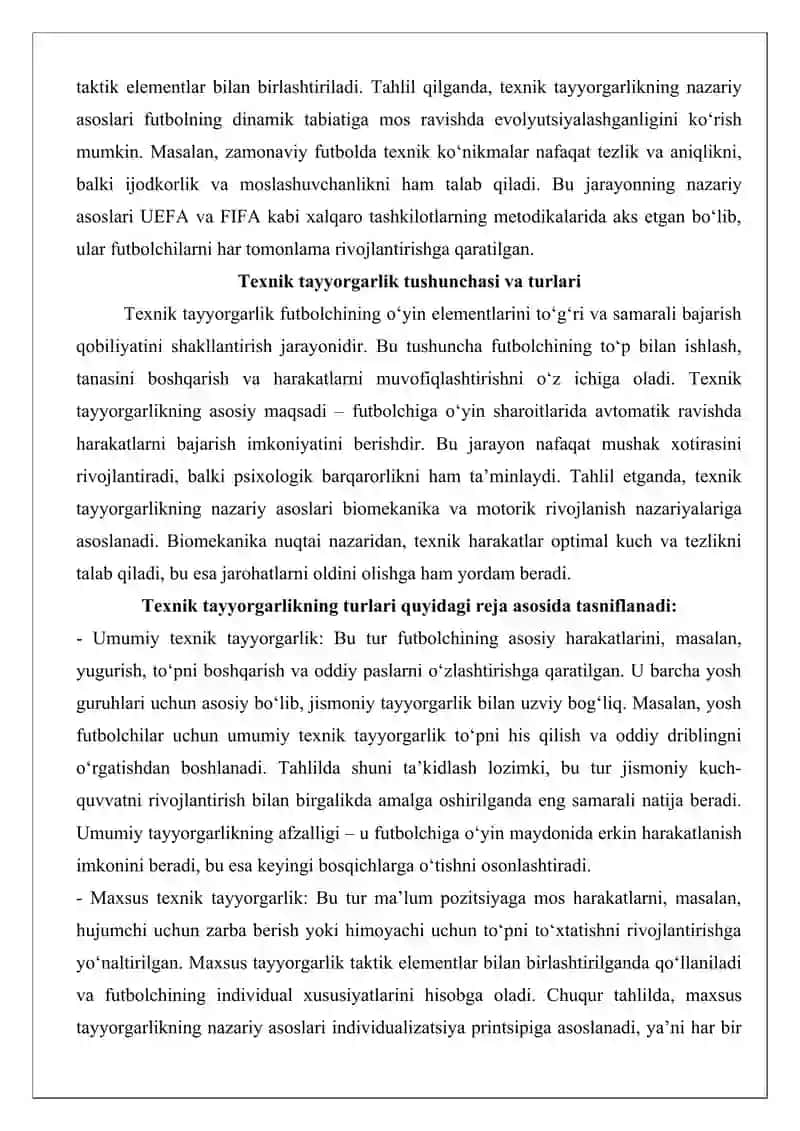 Texnik-Taktik Ko‘nikmalar 3