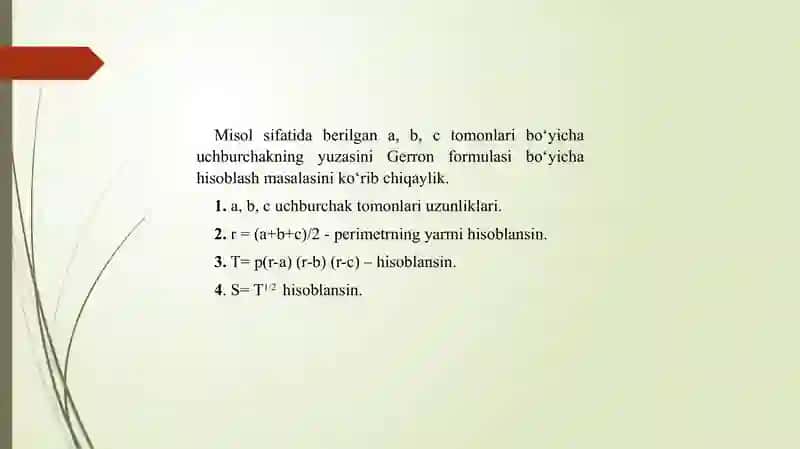 Algoritmlar 3