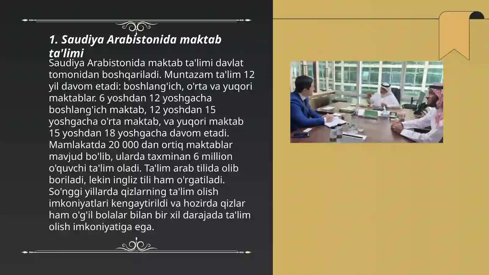 Saudiya Arabistonida Ta'lim Tizimi 3
