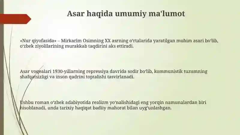 Nur qiyofasida 3