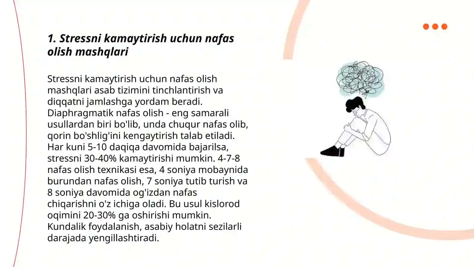 Stressni boshqarishda koʻmak beruvchi psixologik metodlar 3