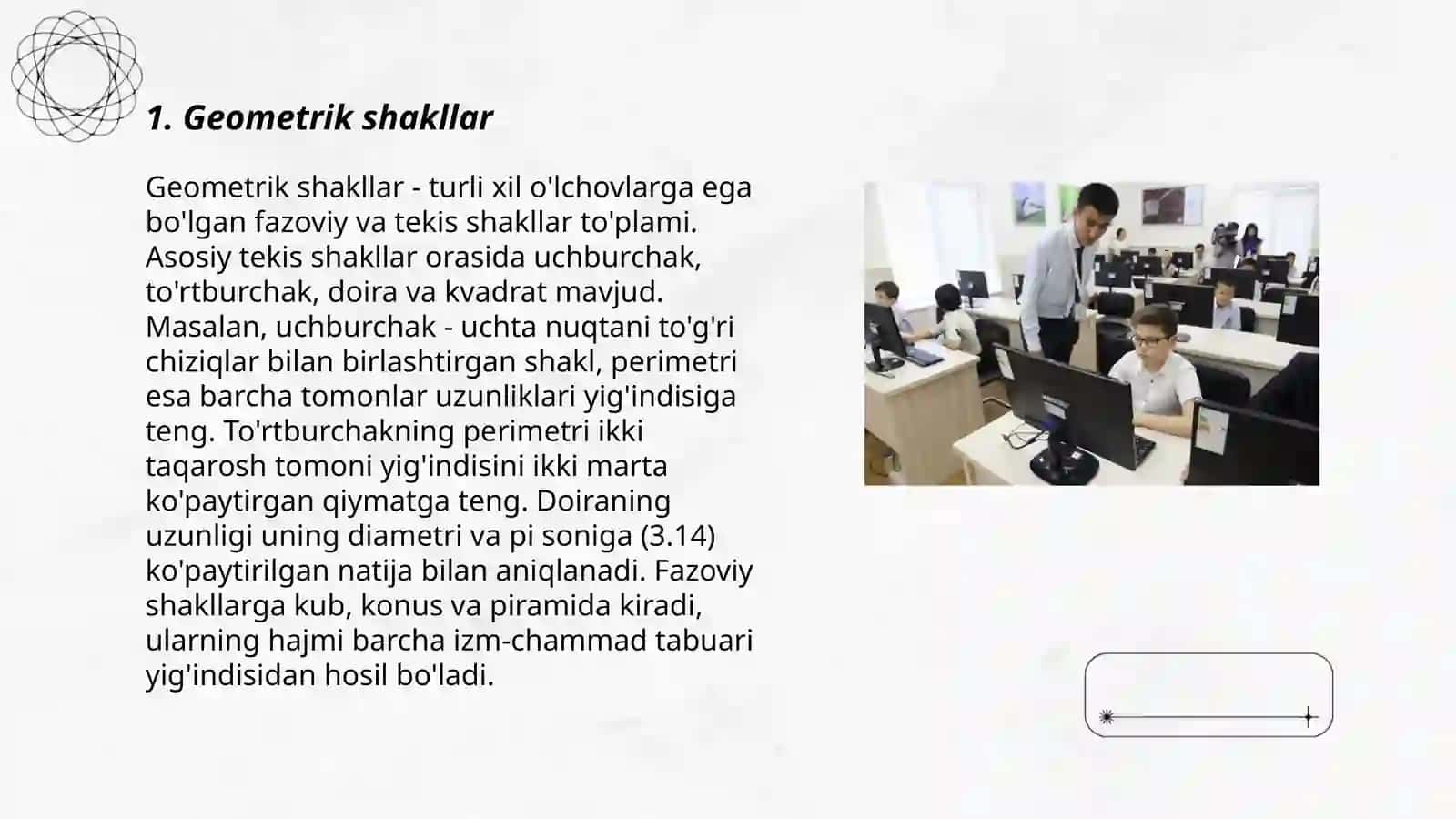 Geometrik shakllar 3