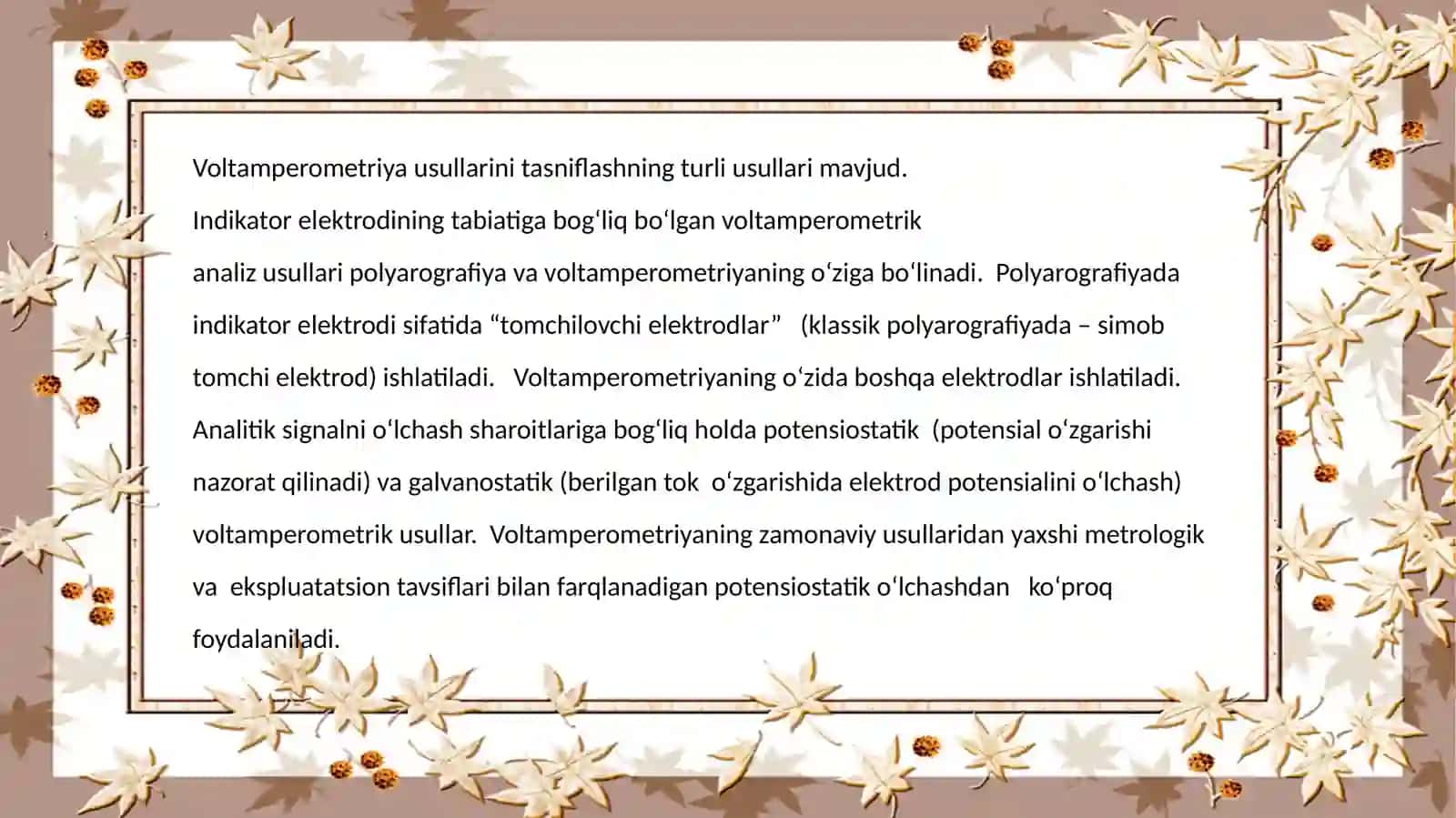 voltamperometriyaning zamonaviy usullari 3