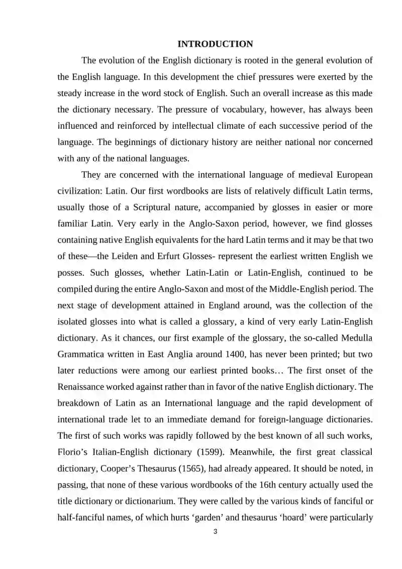 ENGLISH LEXICOGRAPHY 3