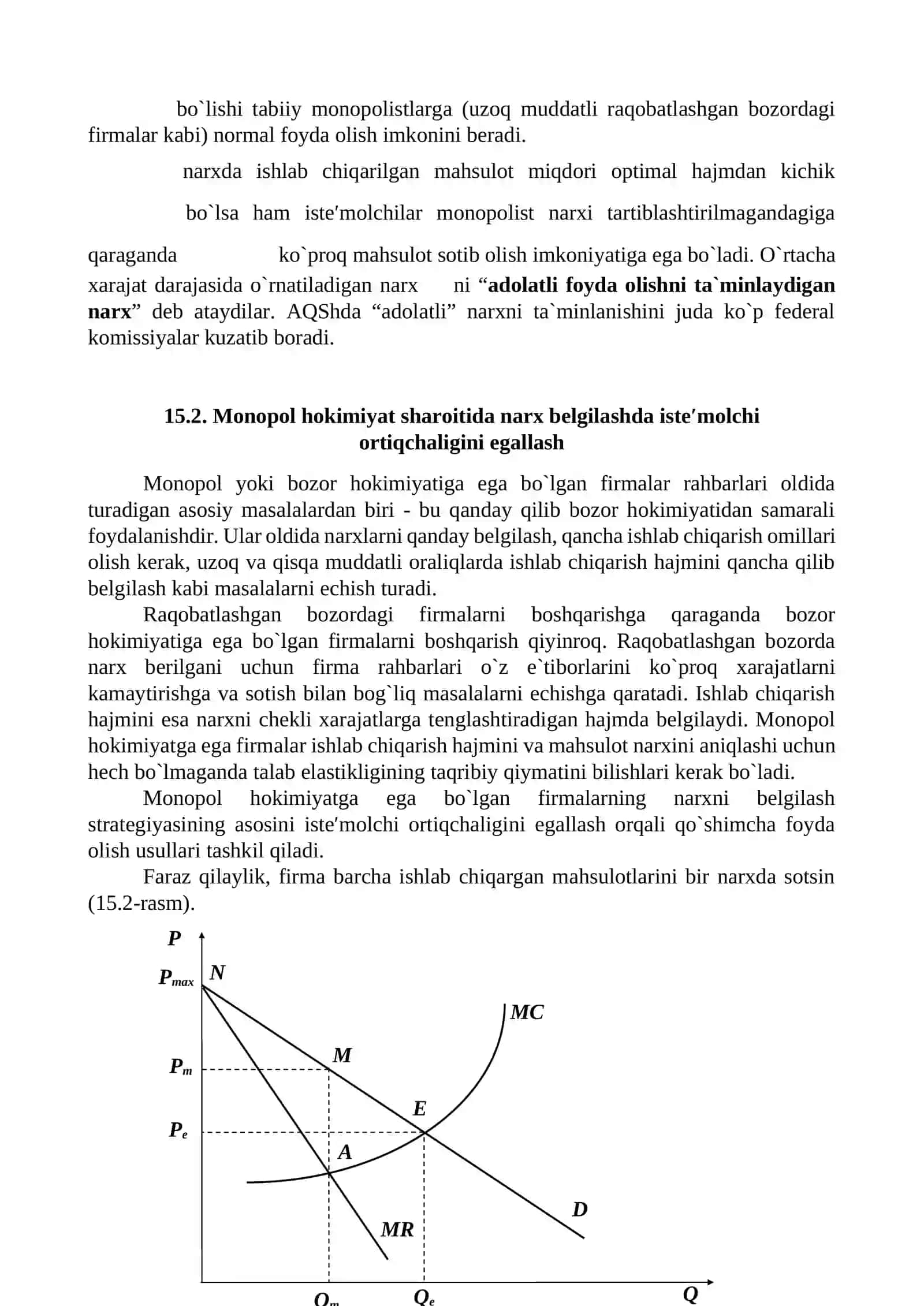 Mavzu 15. Bozor hokimiyati sharoitida narx belgilash tamoyillari 3