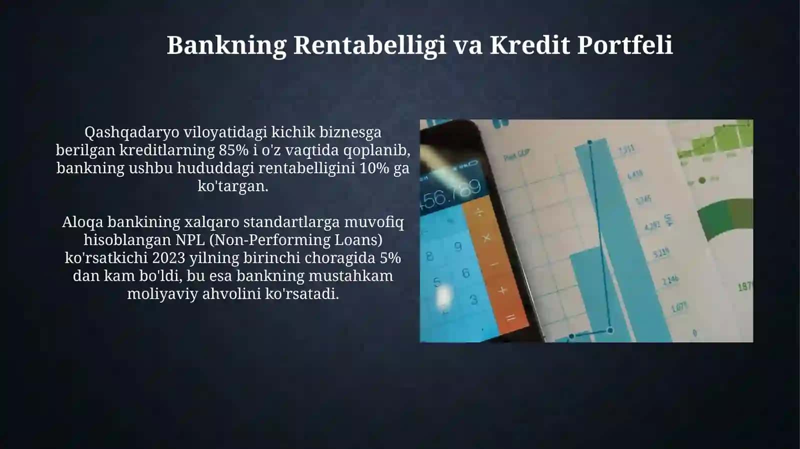 Aloqa Bankining Kredit Portfeli Tahlili 3
