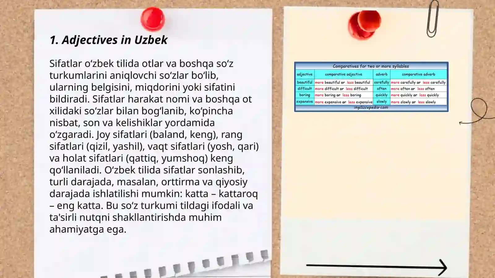 Sifatlar 3