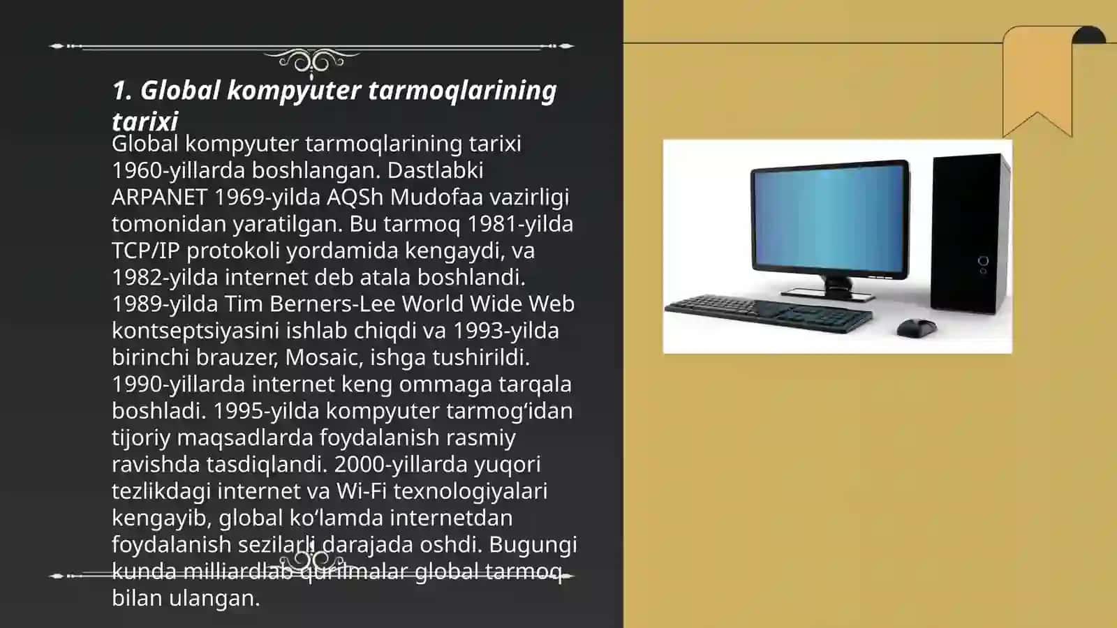 Global kompyuter tarmoqlari 3