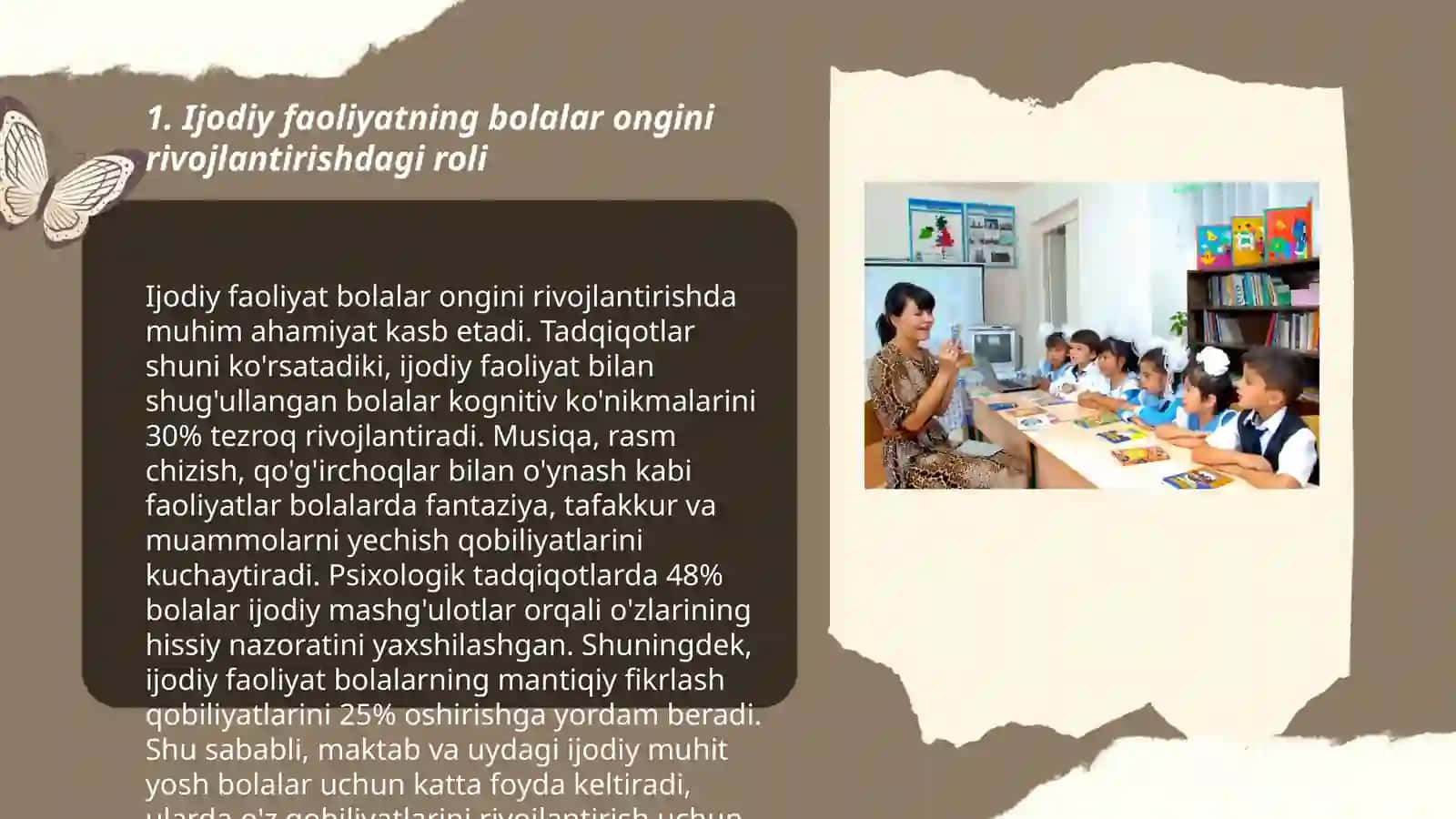 Bolalarni har tomonlama rivojlantirishda ijodiy faoliyatning ahamiyati 3