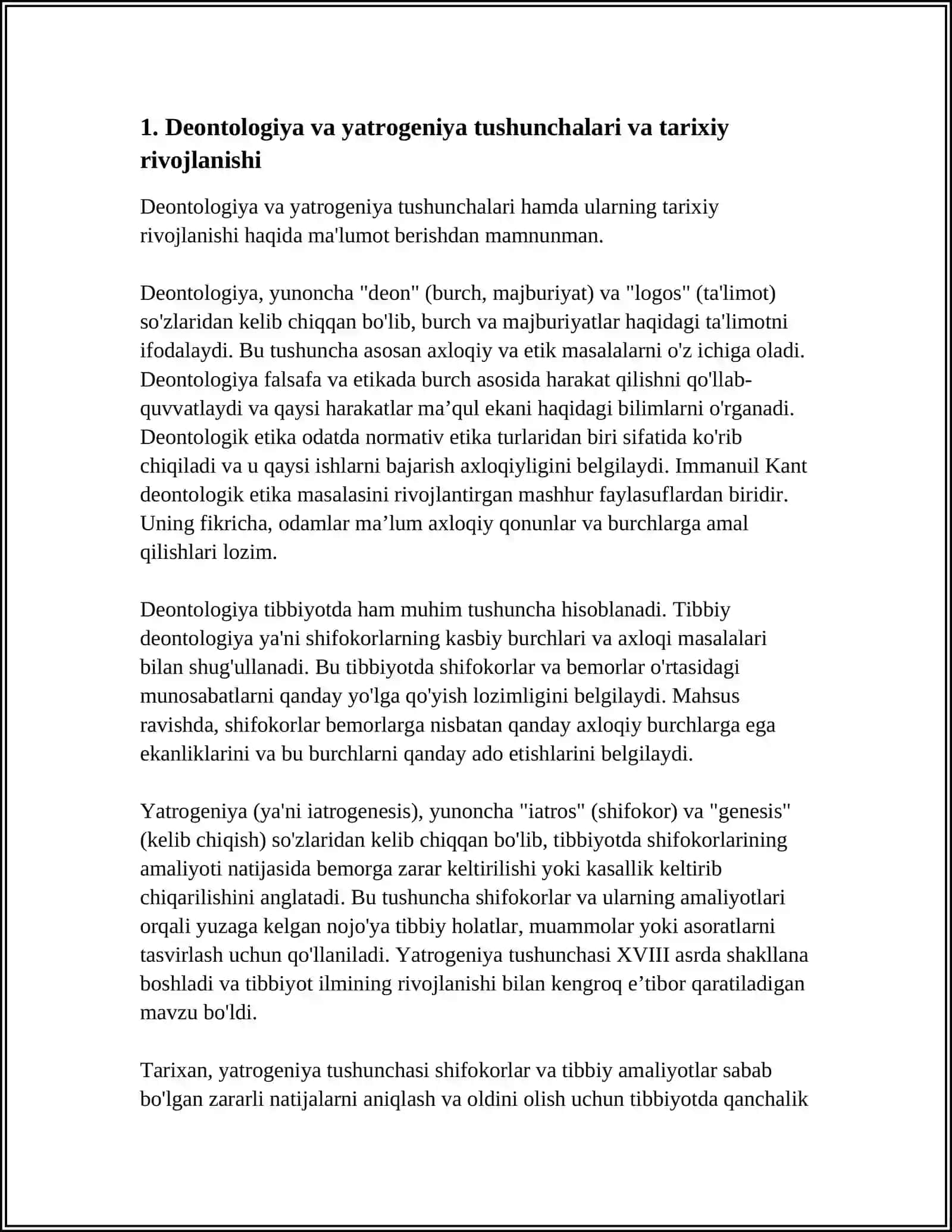 DEONTOLOGIYA VA YATROGENIYA 3