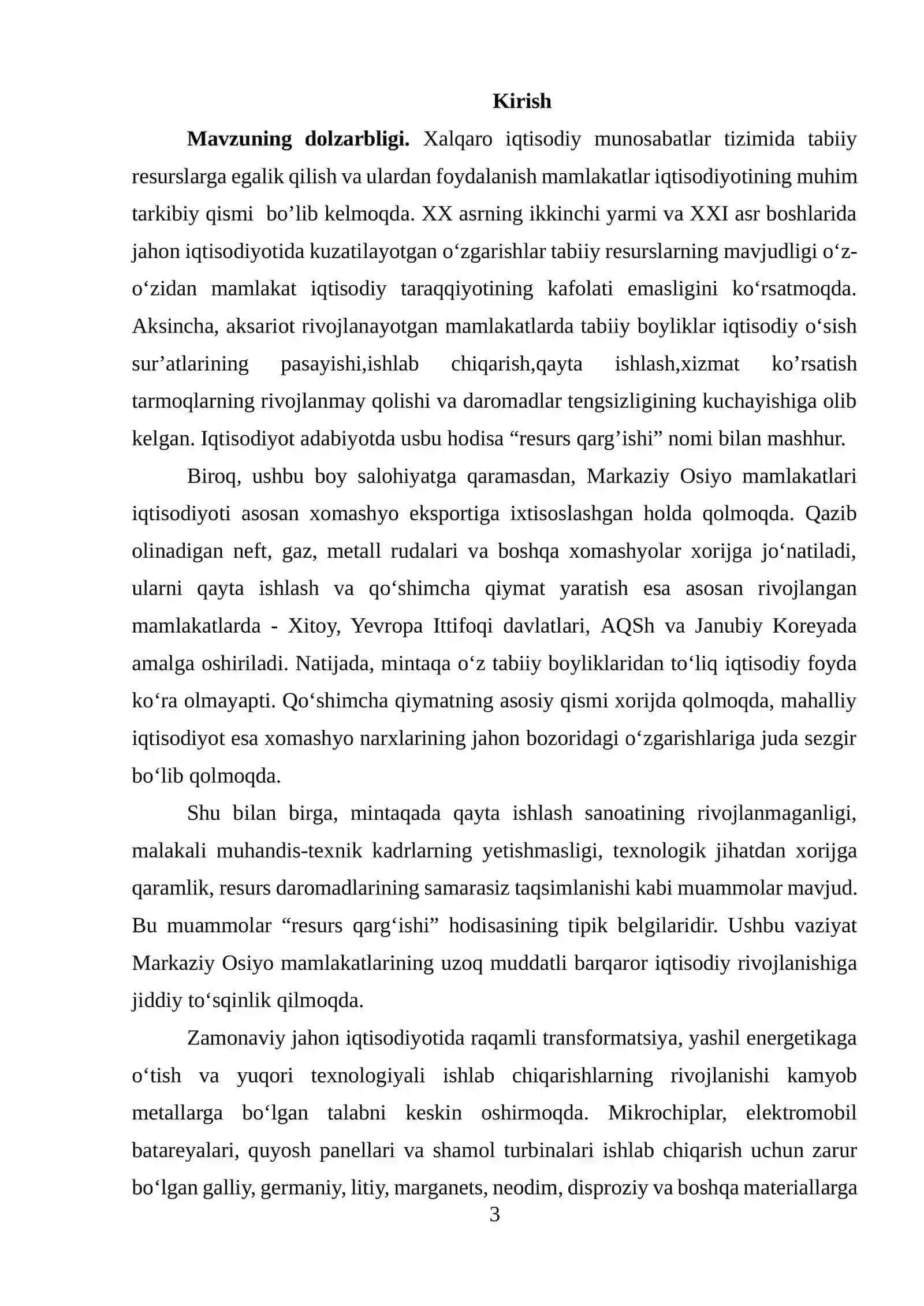 “Fransiya iqtisodiy rivojlanish modeli davlat sektori va ijtimoiy-iqtisodiy siyosat xususiyatlari” kurs ishi 3