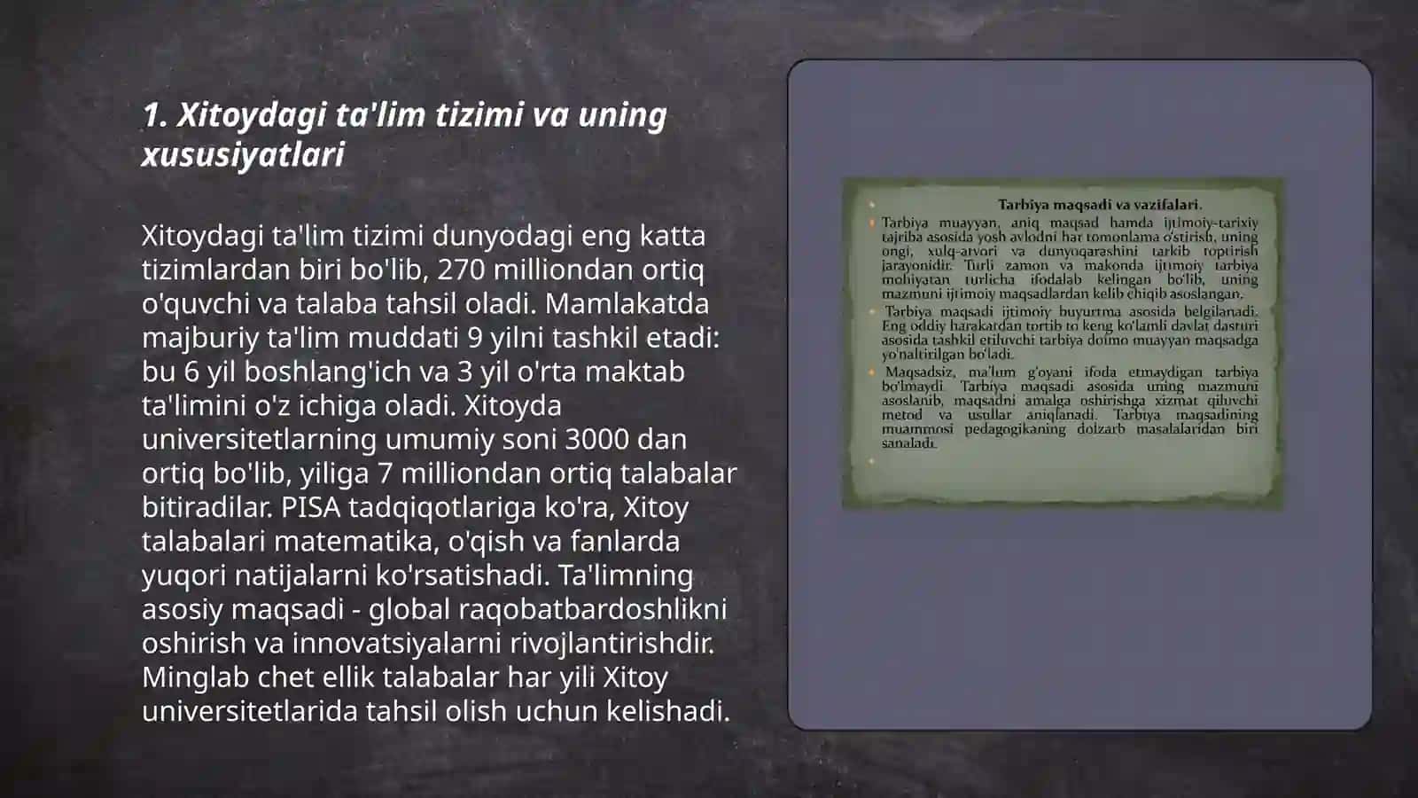 Xitoy yaponiya korea mamlakatlarida talim tarbiya jarayonining qiyosiy tahlili 3