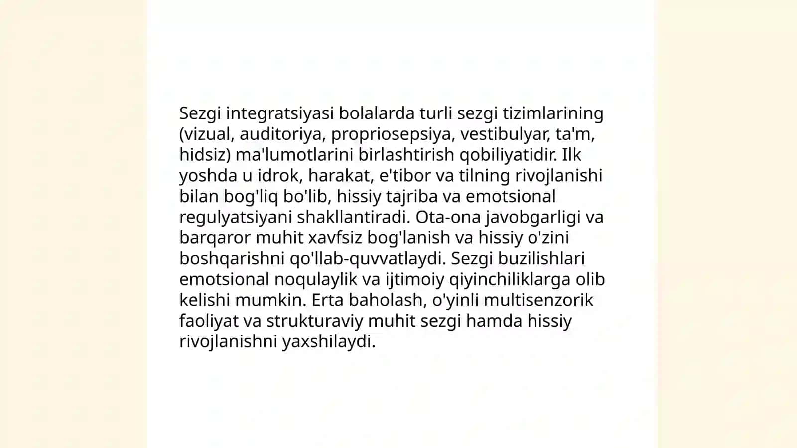 I'l yoshdagi bolalar rivojlanish bosqichlarining psixologik pedogogik xususiyatlari 3