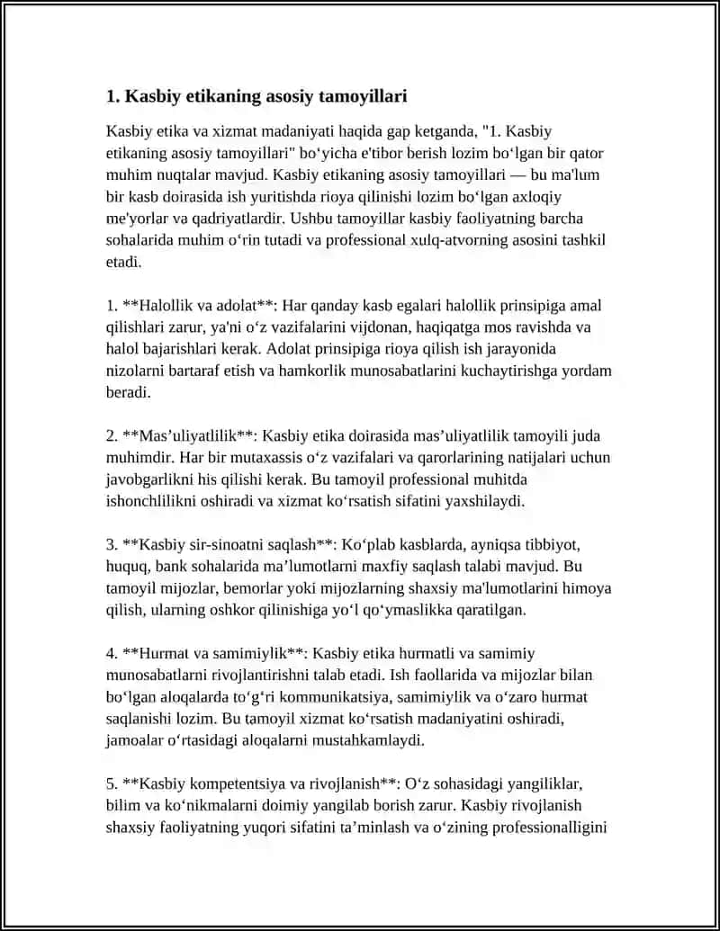 KASBIY ETIKA VA XIZMAT MADANIYATI 3