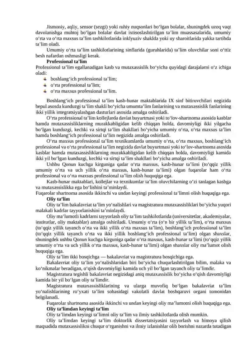 O‘zbekiston Respublikasida ta’lim tizimini rivojlantirishning konseptual asoslari 3