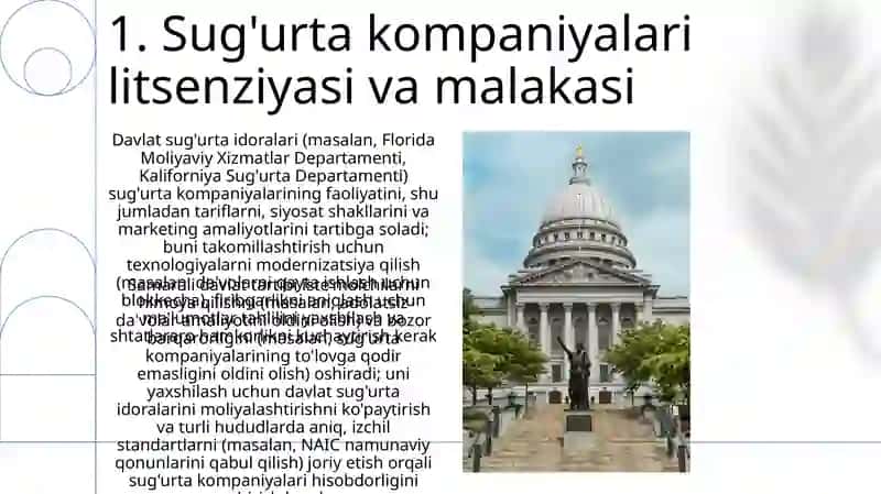 Sug‘urta faoliyatini davlat tomonidan tartibga solish mexanizmini takomillashtirish 3