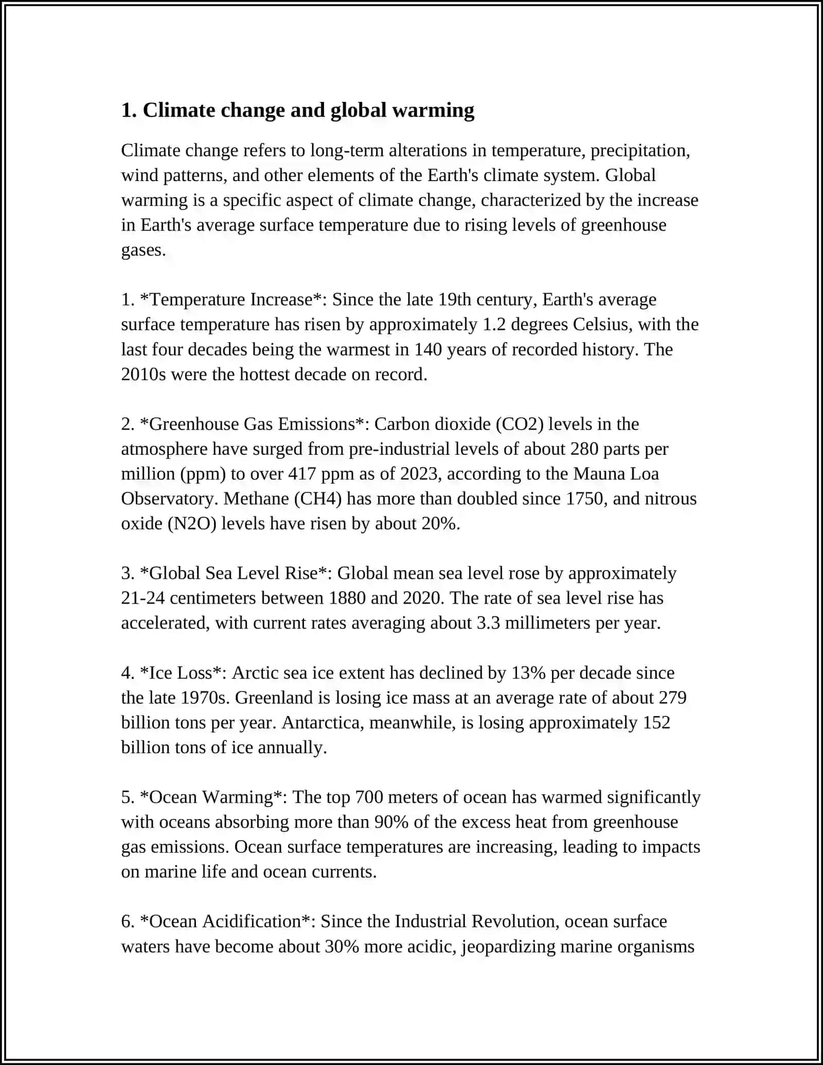 ECOLOGICAL PROBLEMS Study Plan 3