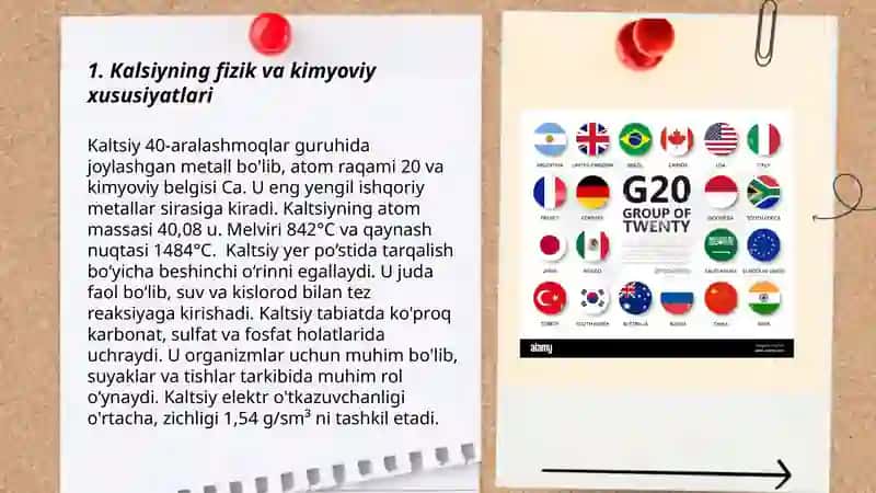 Kaltsiy 2-A guruh elementlari (ca sr ba misolida) 3
