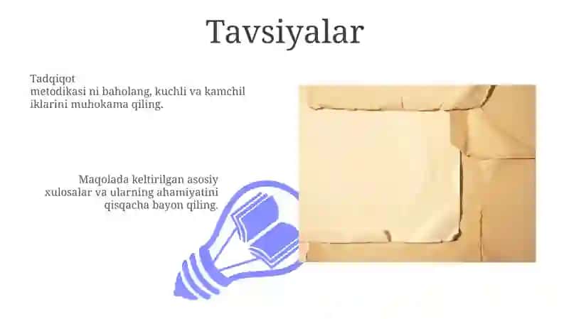 Ilmiy ishga taqriz namunasini yozish 3