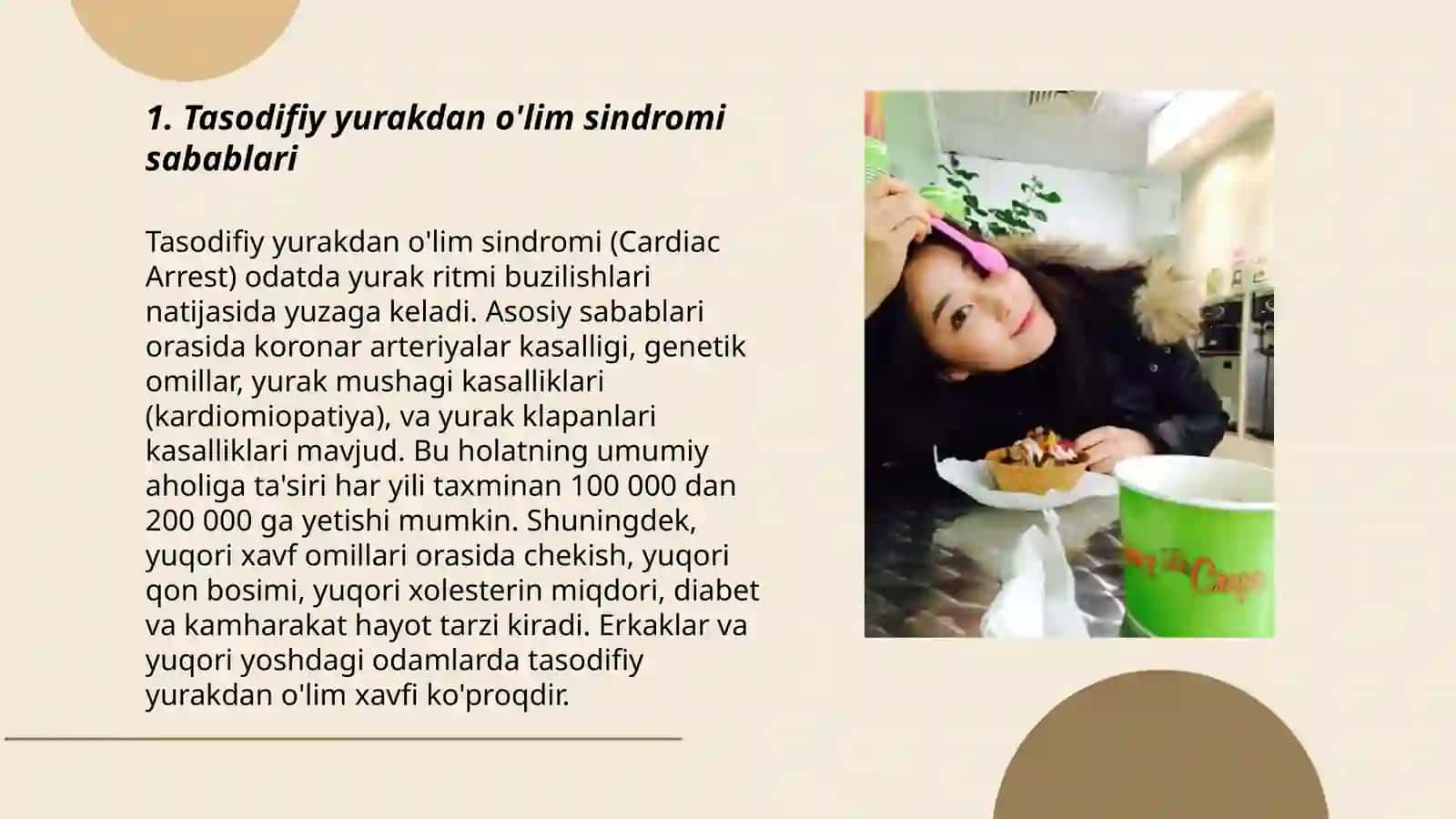 Tasodifiy yurakdan o'lim sindromi 3