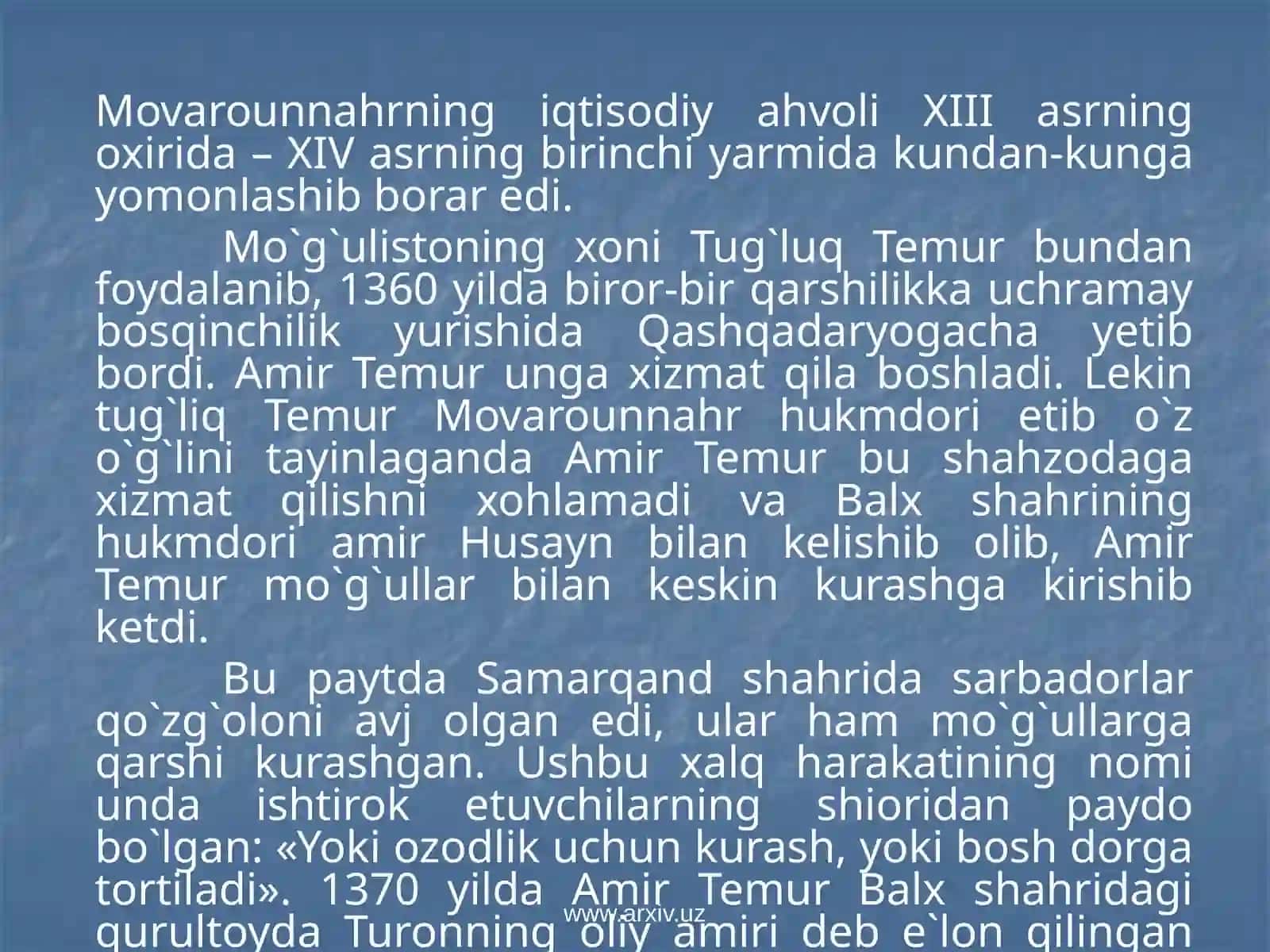 Amir Temur 3
