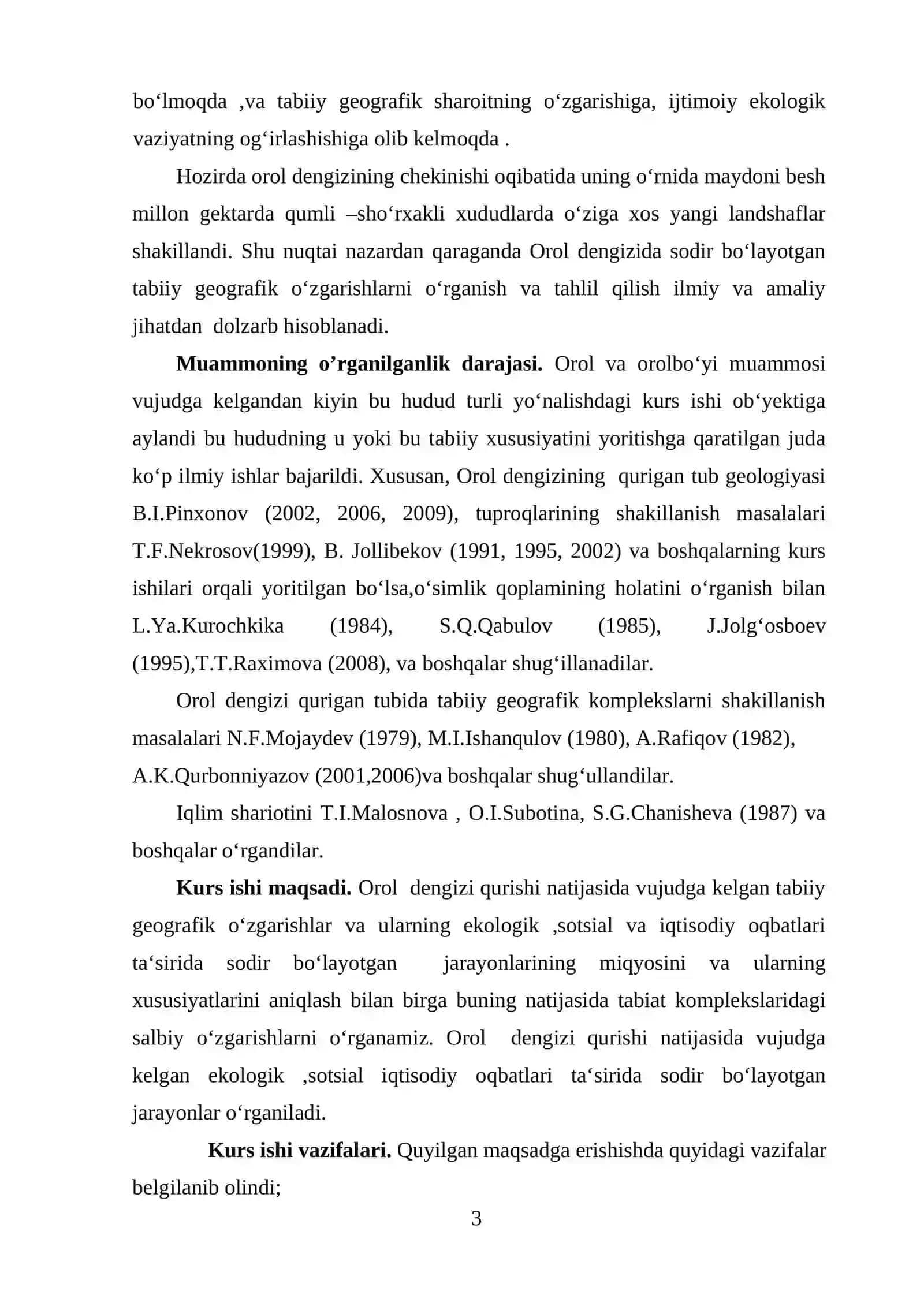 OROL VA OROL HAVZASINING EKOLOGIK MUAMMOLAR 3