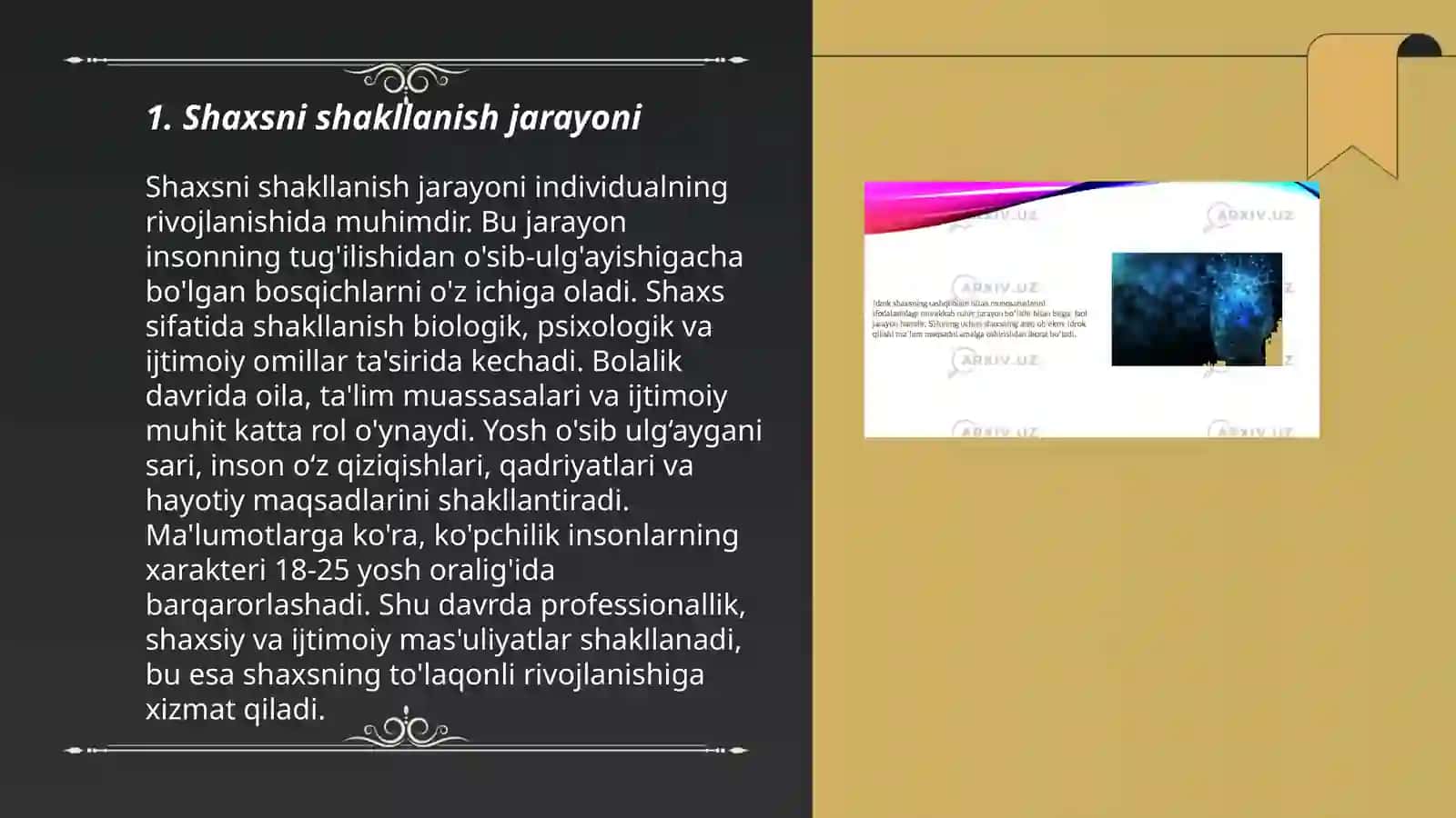 Shaxsni shakllanishining psixologik qonuniyatlari 3