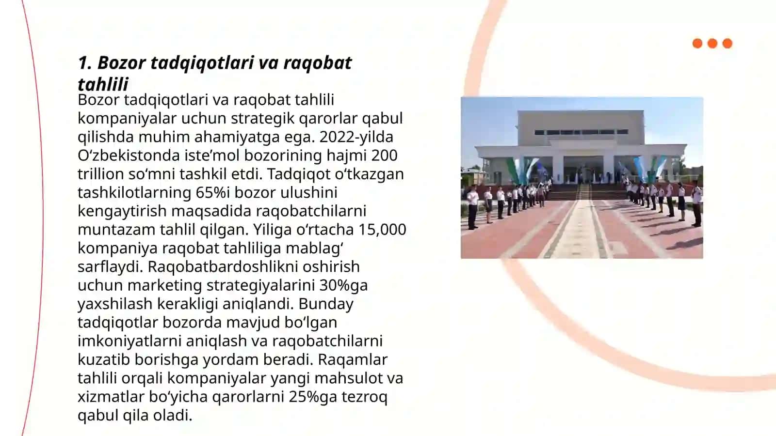 Bozor tadqiqotlari va raqobat tahlili 3