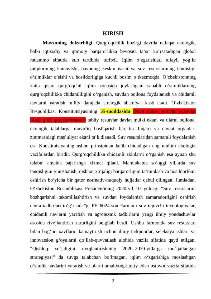 Qurg‘oqchilik va o‘simliklarning chidamlilik mexanizmlari 3