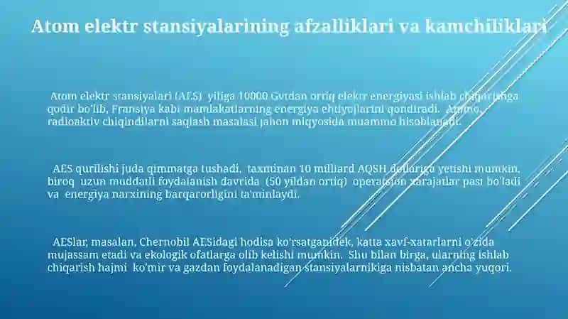 Atom elektr stansiyalari 3