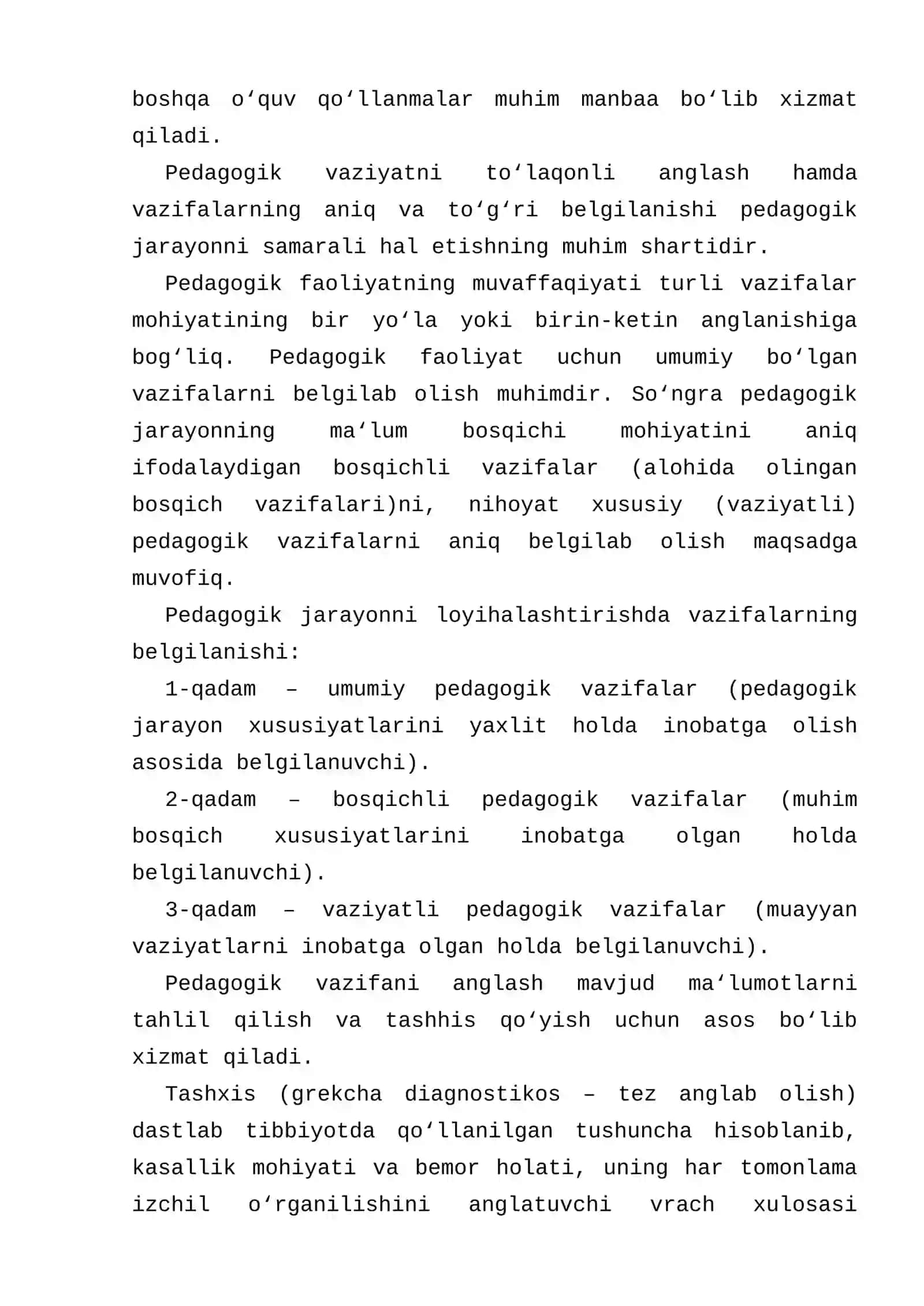 O’QUV JARAYONINI LOYIHALASH VA UNING BOSQICHLARI 3