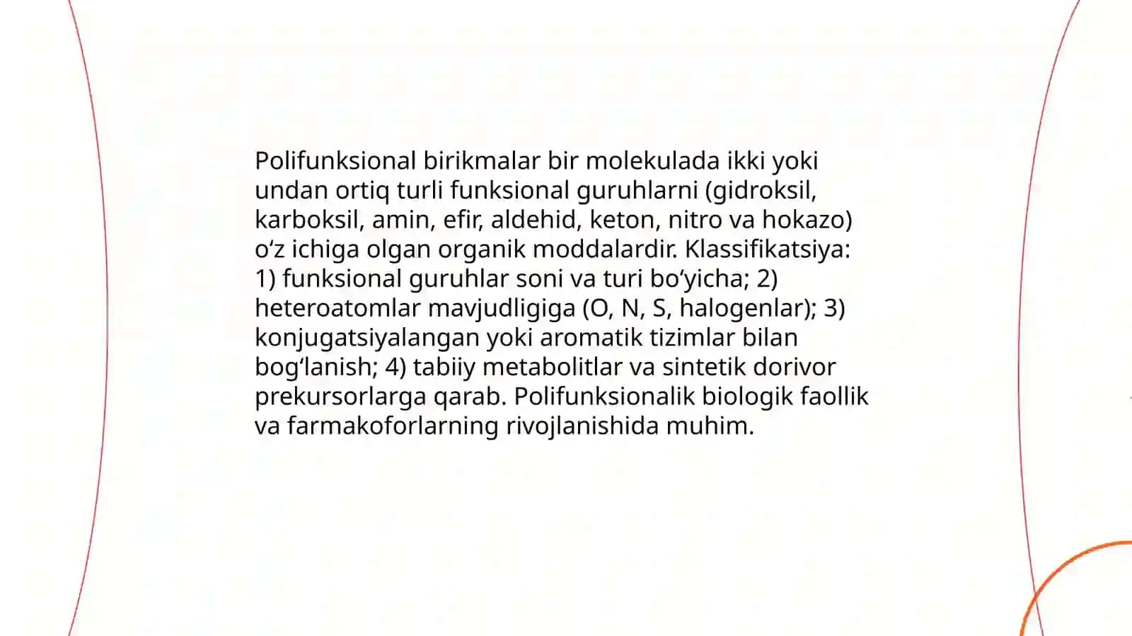 Polifunksional birikmalar 3