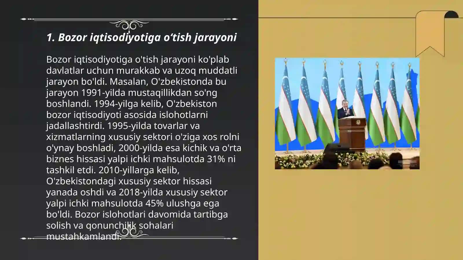 Oʻzbekiston respublikasi prezidenti asarlarida keltirilgan iqtisodiy tahlilda oʻqitish texnologiyasi Norova Dilsoʻz 3
