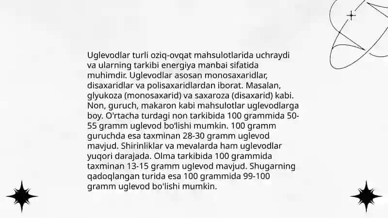 Uglevodlar 3
