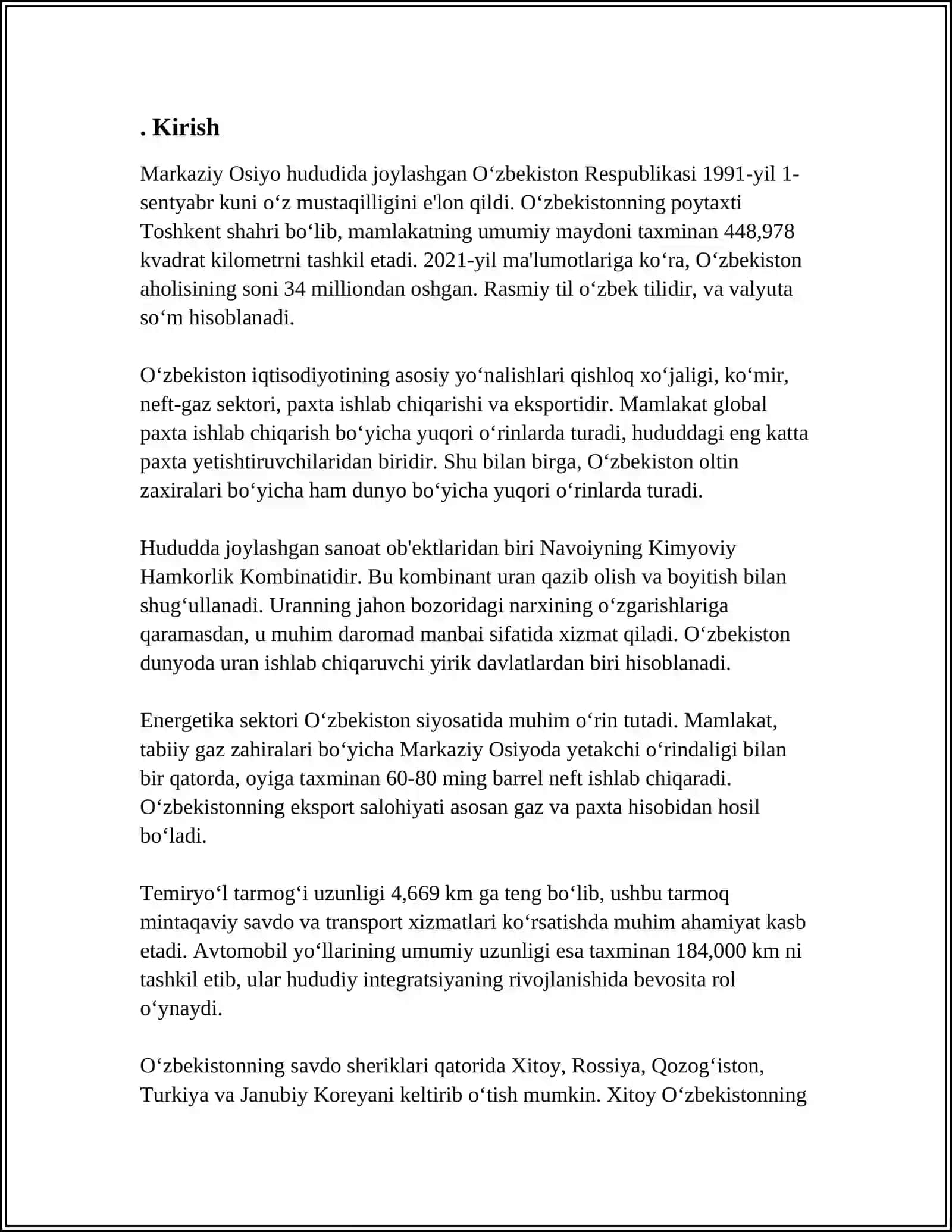 SHU KITOBNING 10 BOBINI ÕZBEK TILIGA TARJIMA QILIB WORDDA YOZISH KERAK 3