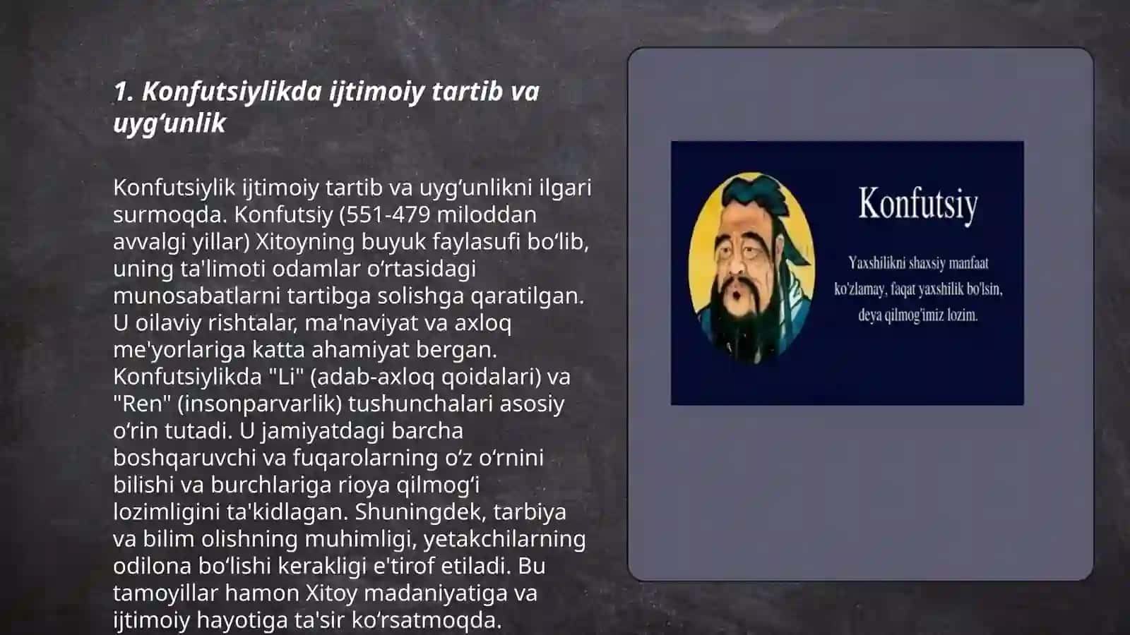 Konfutsiylik taʼlimotida ijtimoiy-axloqiy masalalar 3