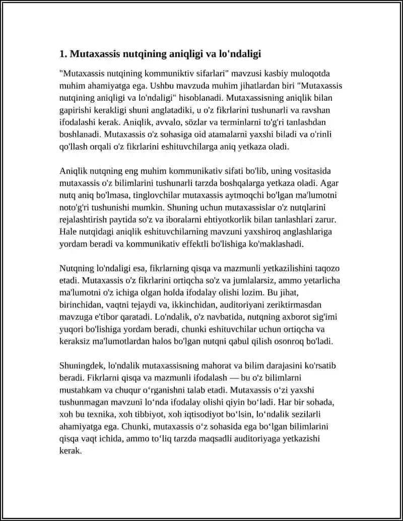 MUTAXASSIS NUTQINING KOMMUNIKATIV SIFATLARI 3