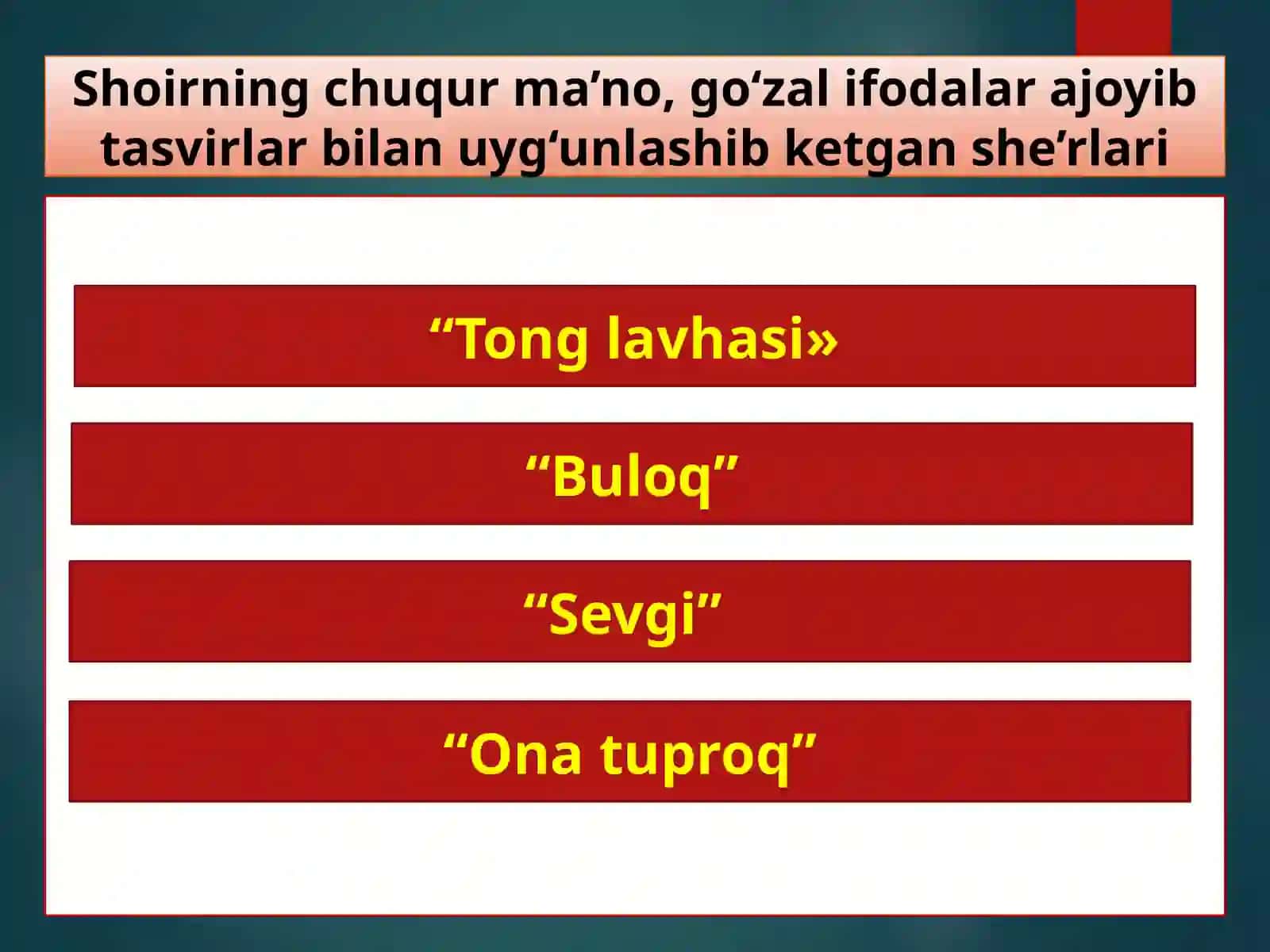 ErkinVohidovhayotivaijodi.“Nido”dostoni 3