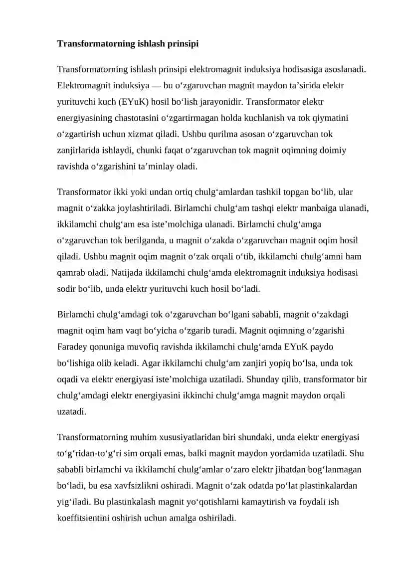 Transformator 3