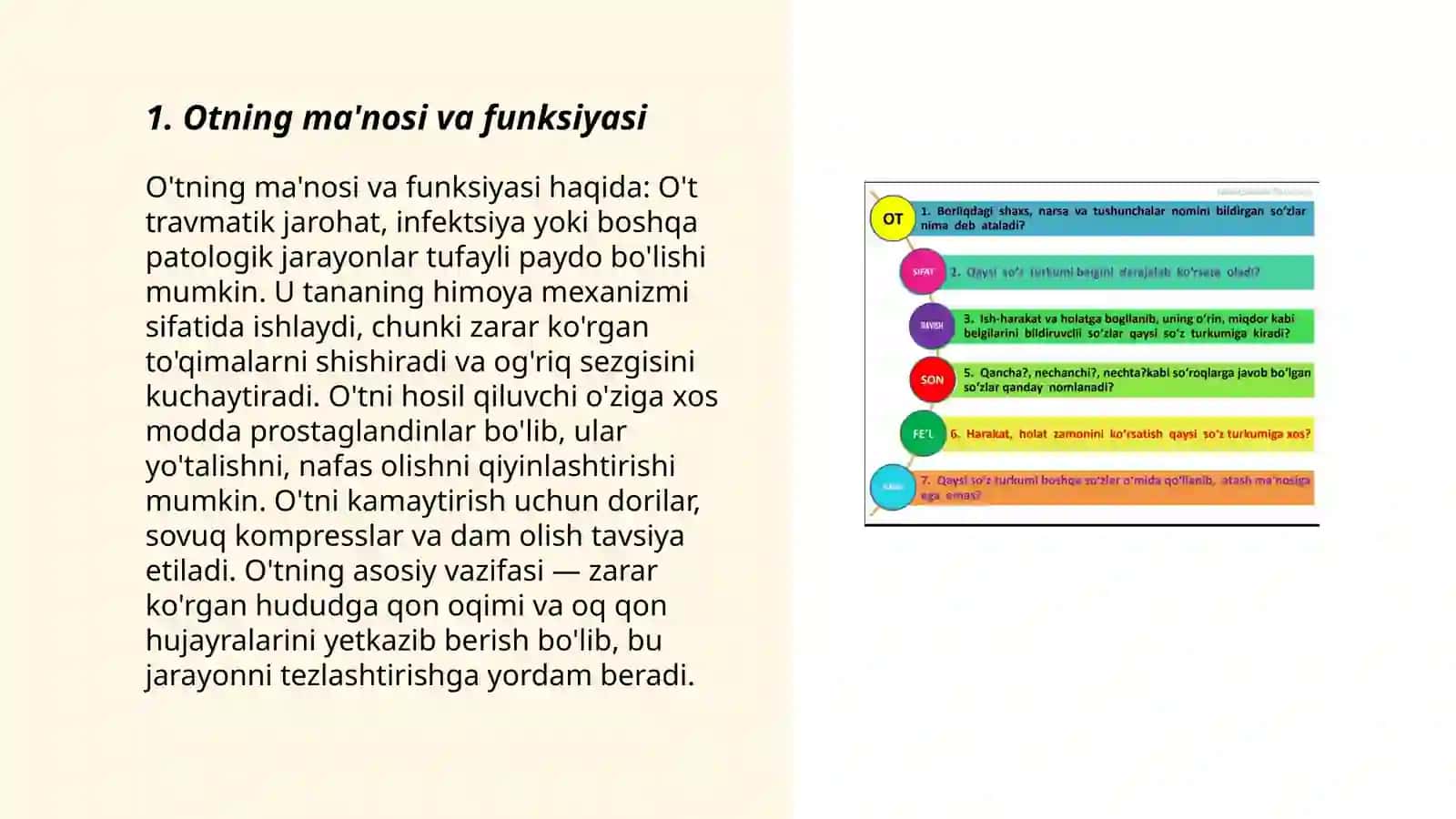 Ot so‘z turkumini o‘rganishda qo‘llanadigan ko‘rgazmalar 3