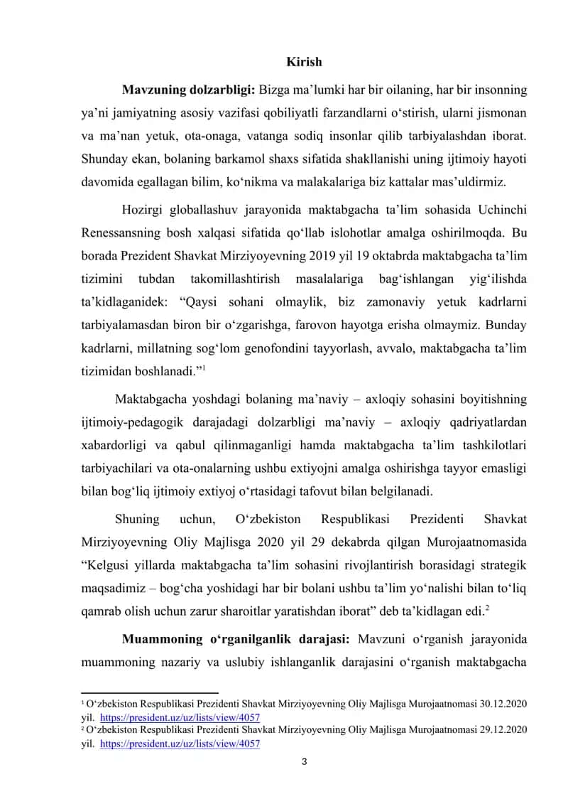 MAKTABGACHA YOSHDAGI BOLALAR BILAN TASHKIL ETILADIGAN IJTIMOIY-PEDAGOGIK FAOLIYAT 3